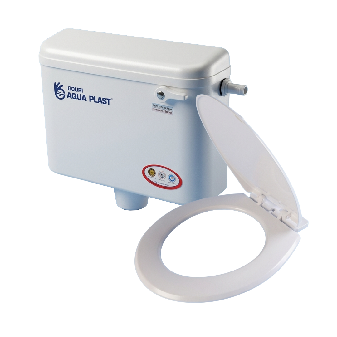Toilet Seat Cover & Flushing Cistern