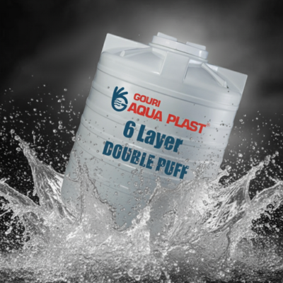 6 Layer Double Puff Roto Water tank